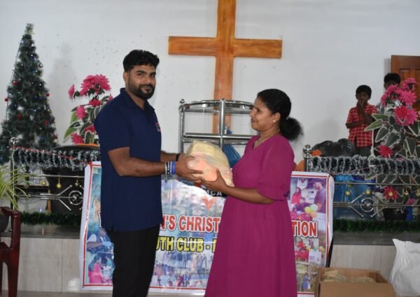 The YMCA Youth Club carried out a successful flood relief distribution in Mavadivembu Village, reaching 125 individuals from 40 affected families with much-needed support.